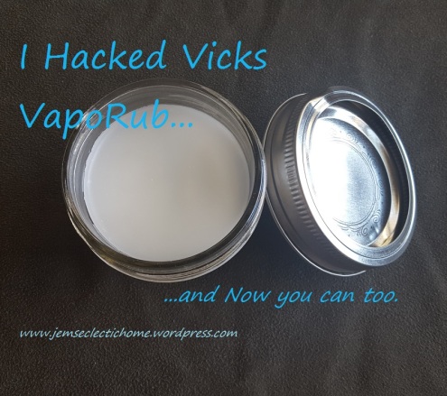 I Hacked Vicks VapoRub